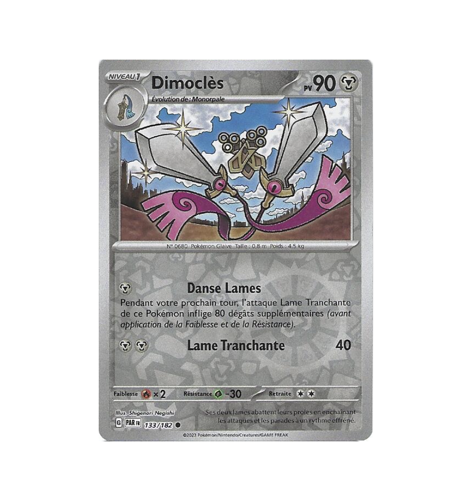 Dimoclès 133/182 Reverse