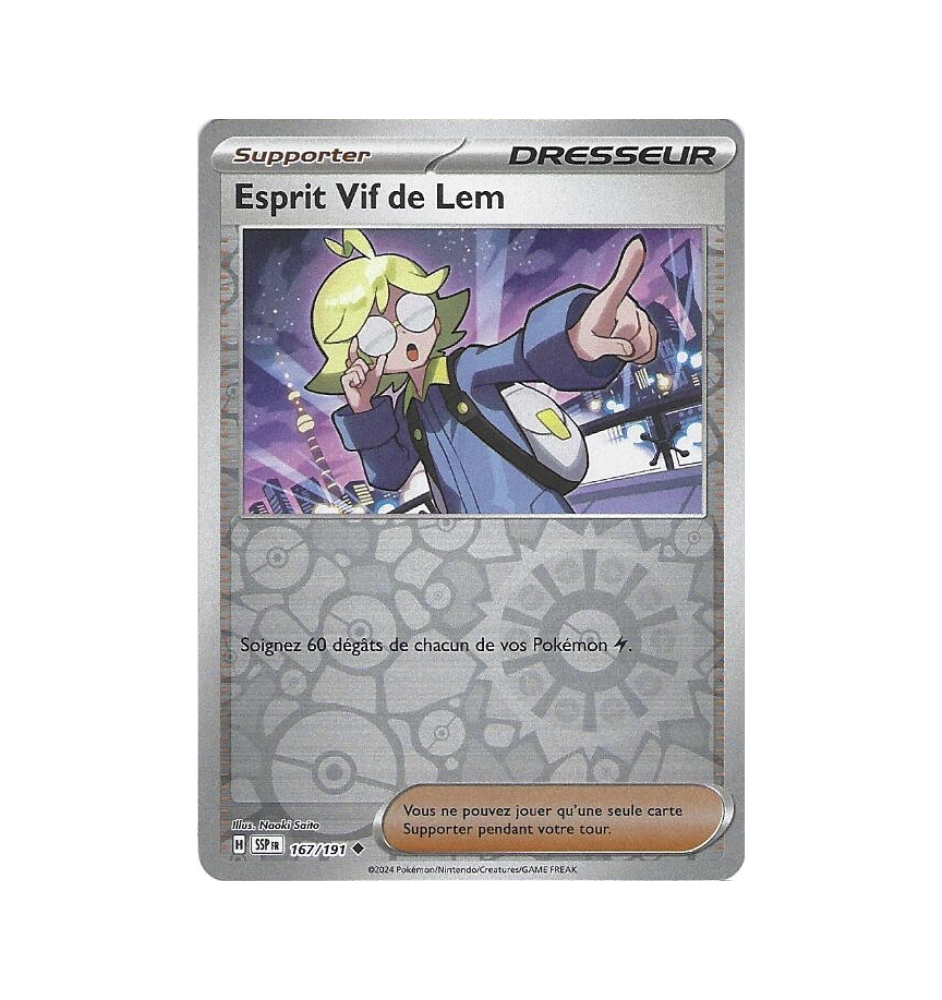 Dresseur Esprit Vif De Lem 167/191 Reverse