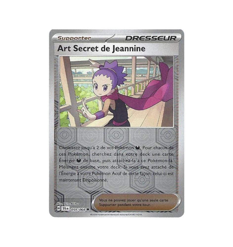 Dresseur Art Secret De Jeannine 059/064 Reverse