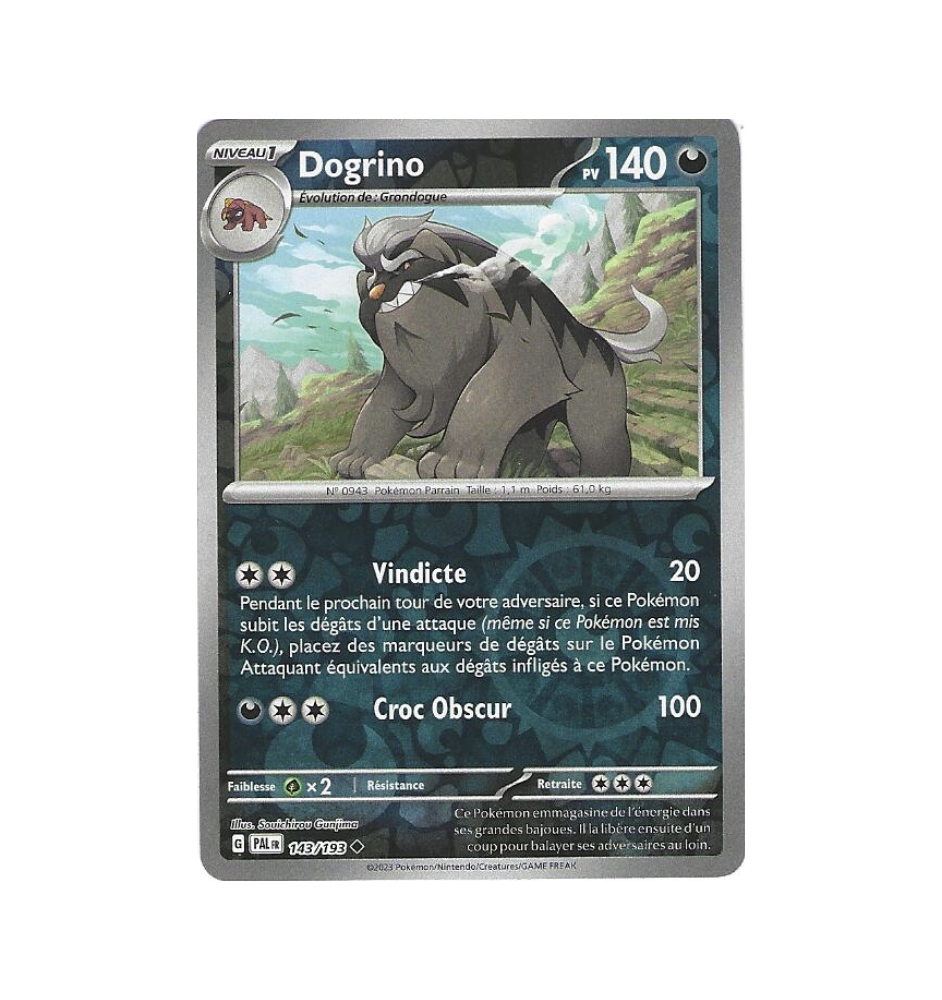 Dogrino 143/193 Reverse