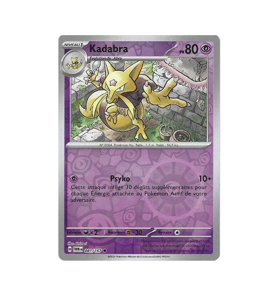 Kadabra 081/167 Reverse