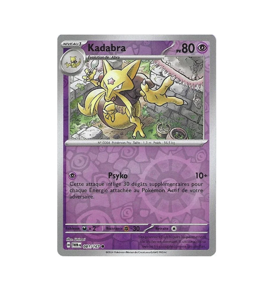 Kadabra 081/167 Reverse