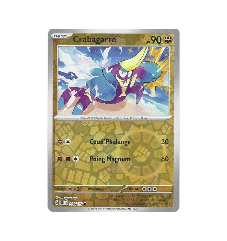 Crabagarre 114/197 Reverse