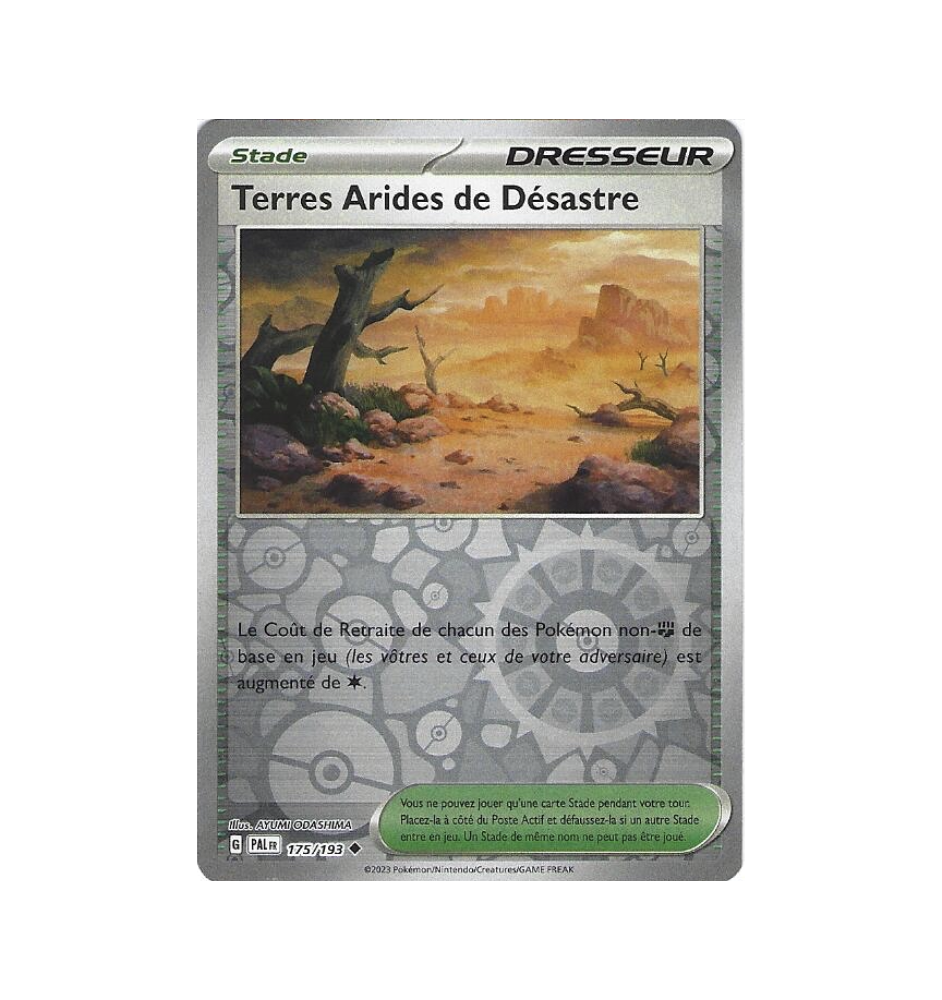 Dresseur Terres Arides De Désastre 175/193 Reverse