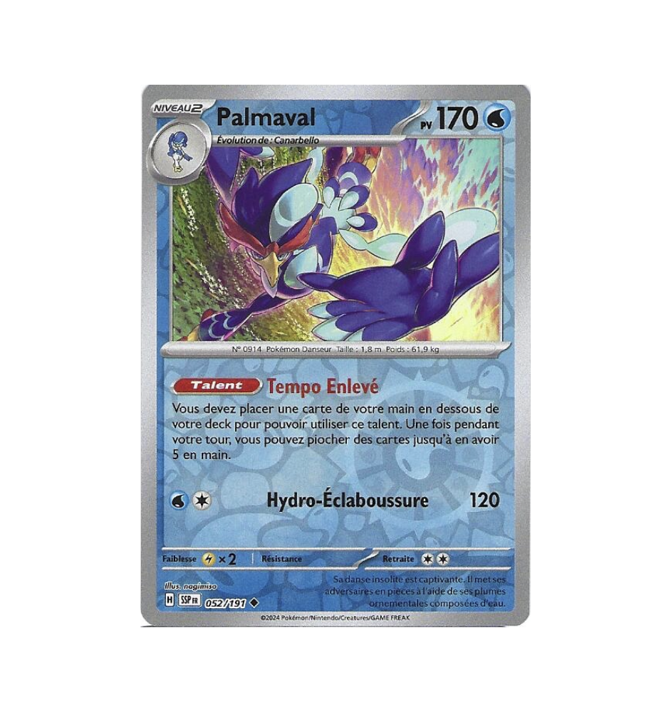 Palmaval 052/191 Reverse