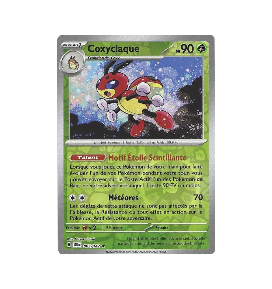 Coxyclaque 003/142 Reverse