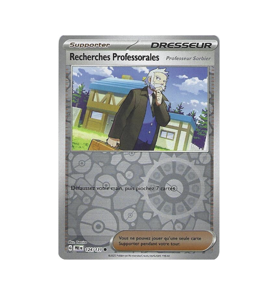 Dresseur Recherches Professorales Sorbier 124/131 Reverse