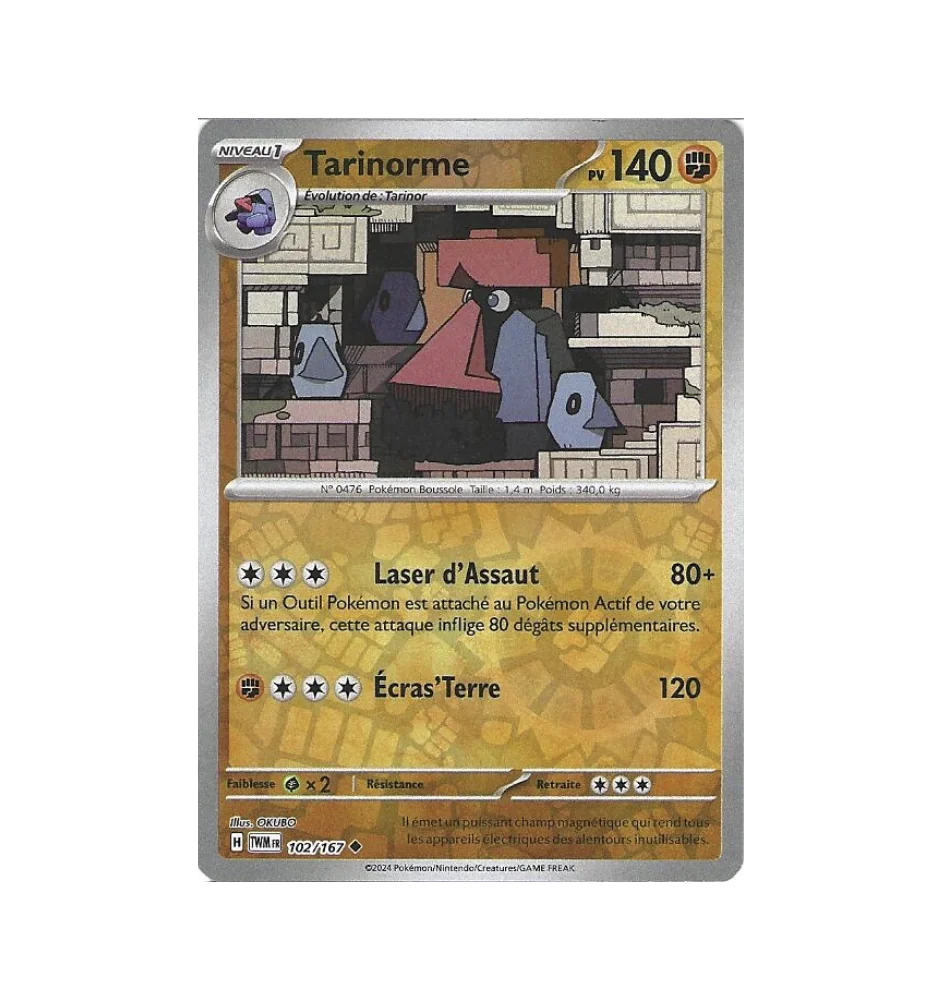 Tarinorme 102/167 Reverse