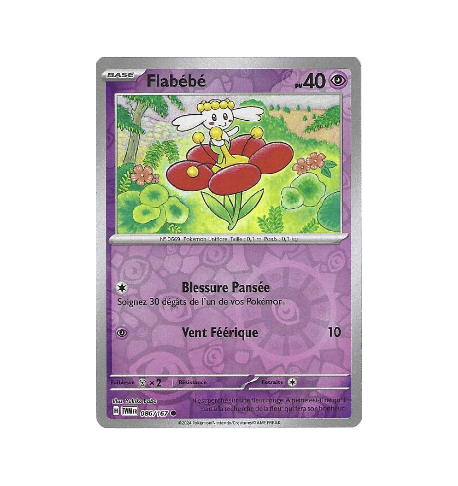 Flabébé 086/167 Reverse