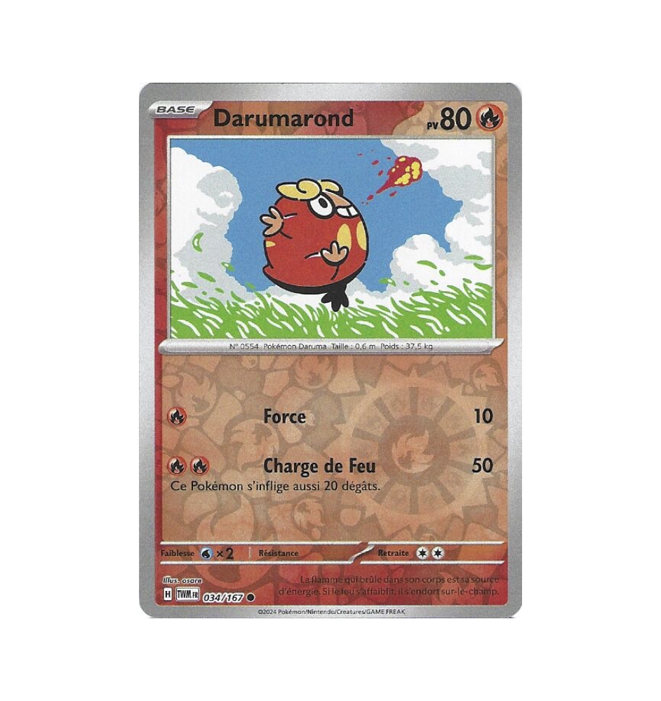 Darumarond 034/167 Reverse
