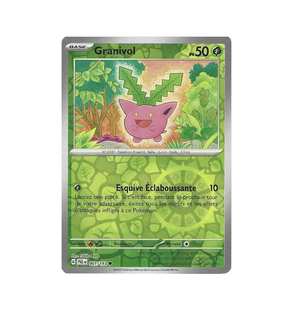 Granivol 001/193 Reverse