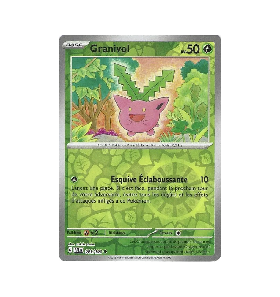 Granivol 001/193 Reverse