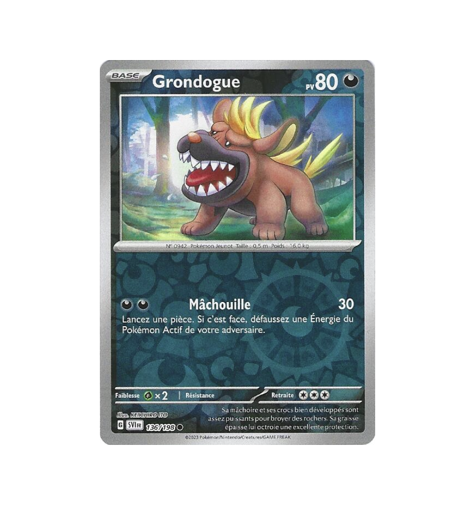 Grondogue 136/198 Reverse