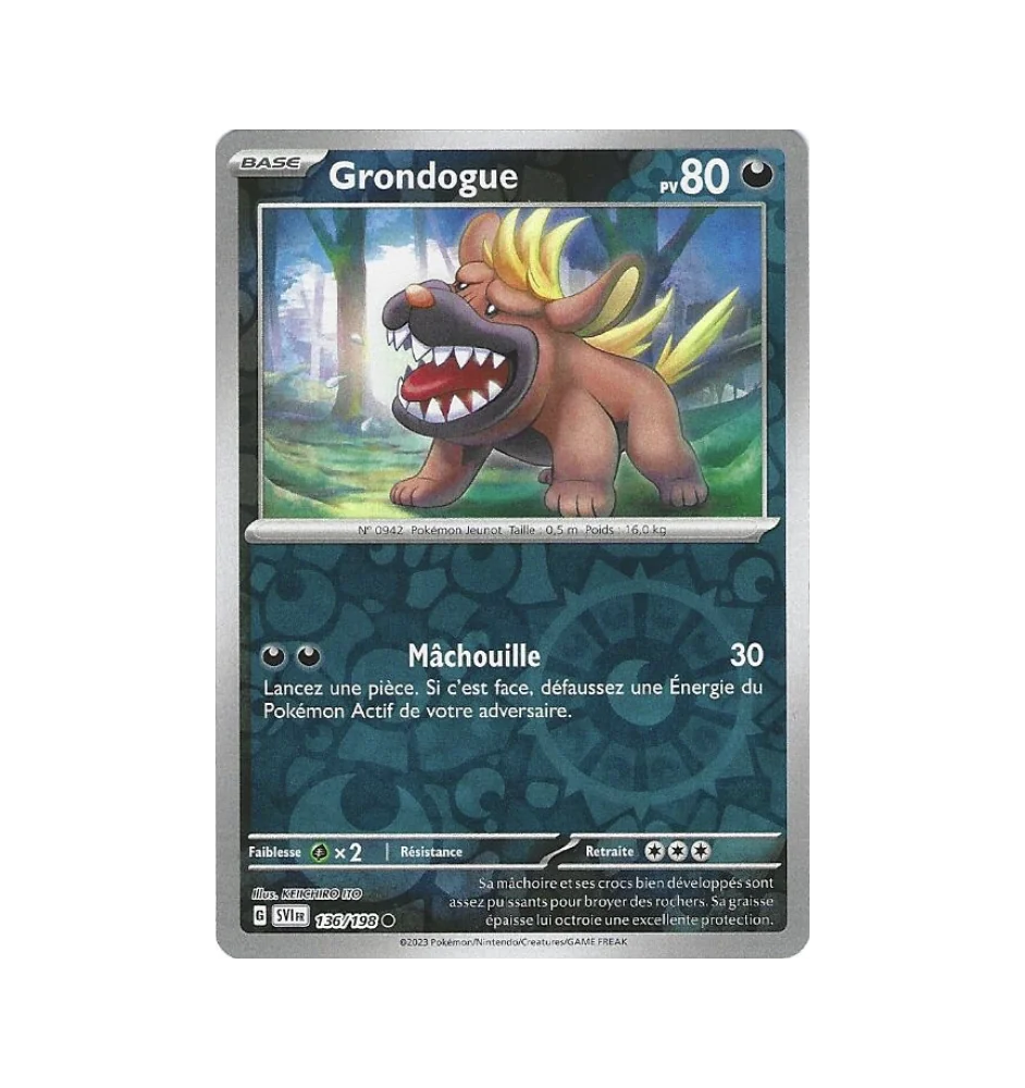 Grondogue 136/198 Reverse