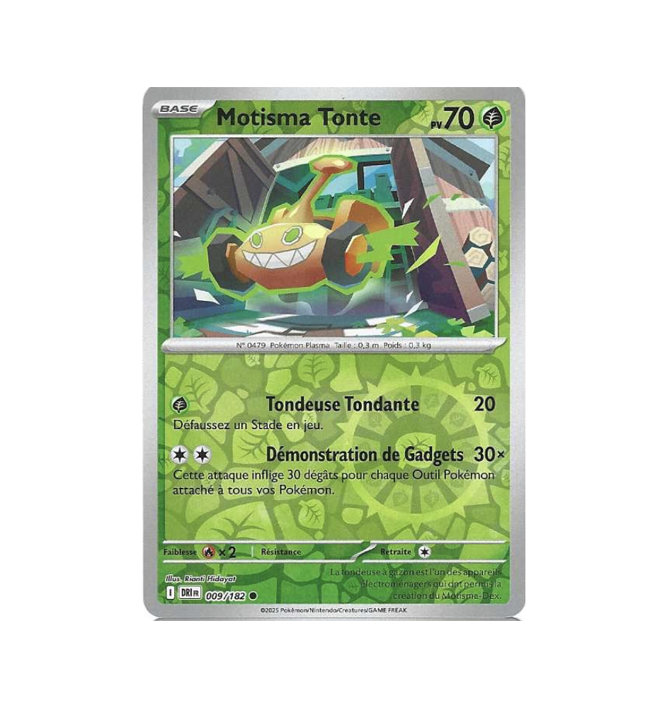 Motisma Tonte 009/182 Reverse