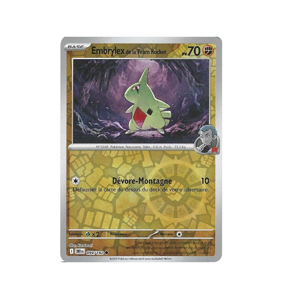 Embrylex De La Team Rocket 094/182 Reverse
