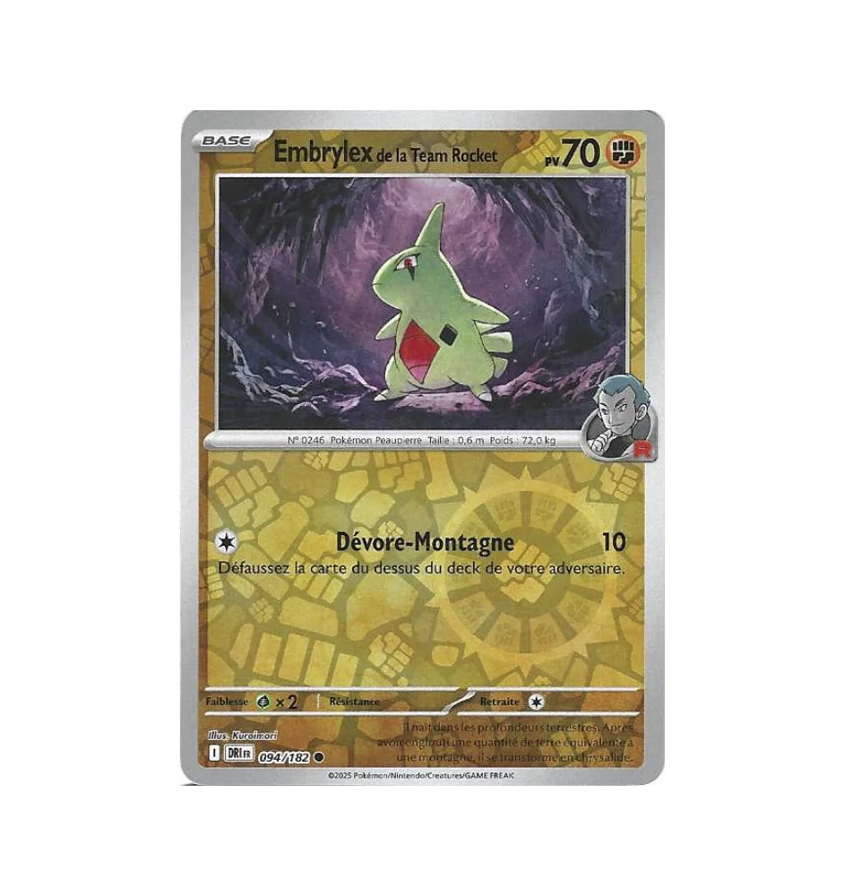 Embrylex De La Team Rocket 094/182 Reverse