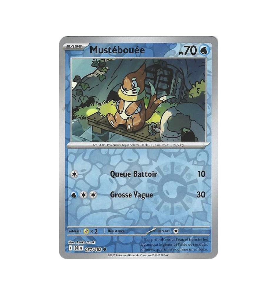 Mustébouée 057/182 Reverse