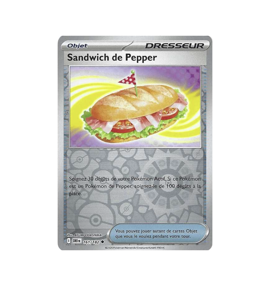 Dresseur Sandwich De Pepper 161/182 Reverse