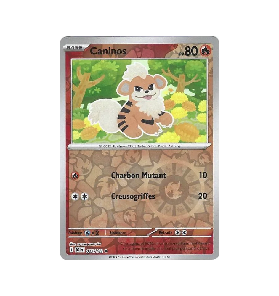 Canines 027/182 Reverse