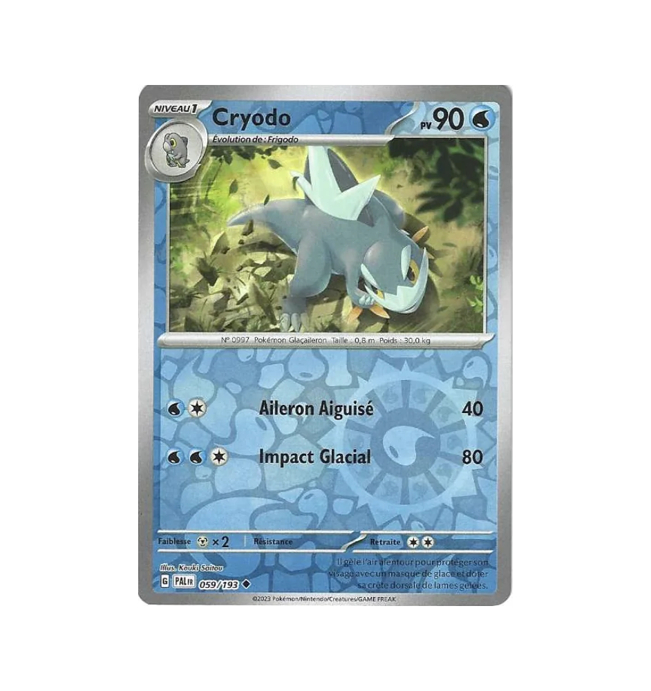Cryodo 059/193 Reverse