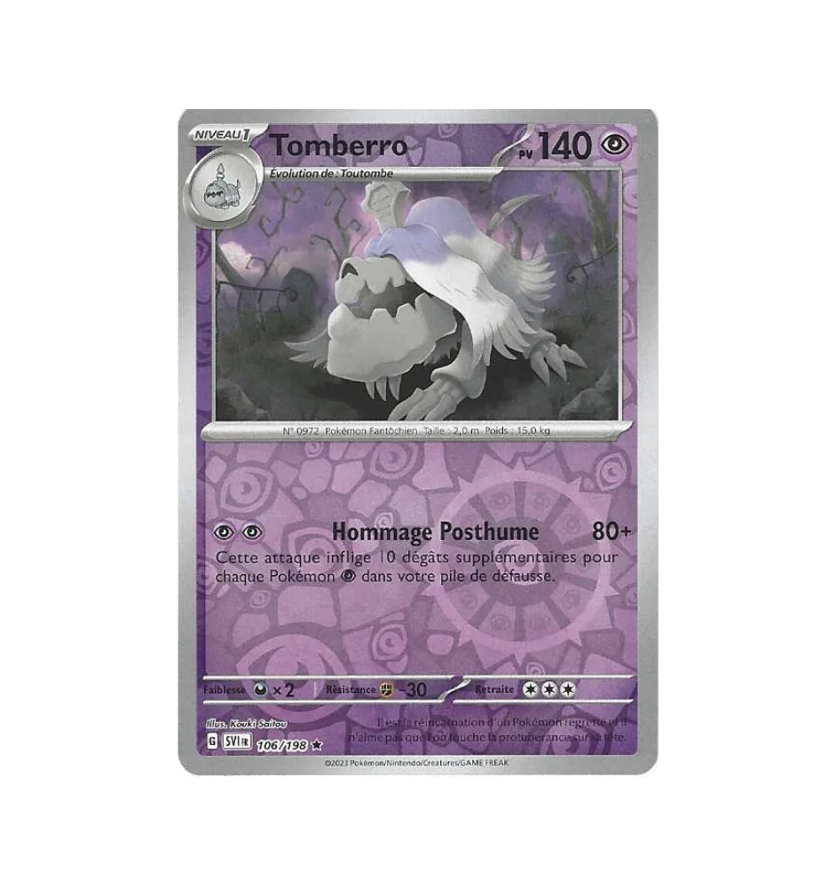 Tomberro 106/198 Reverse