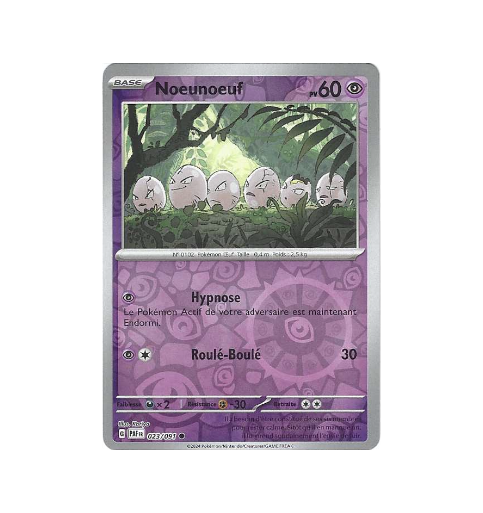 Noeunoeuf 023/091 Reverse