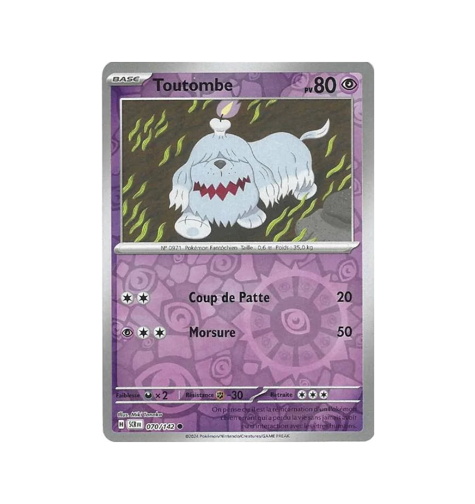 Toutombe 070/142 Reverse