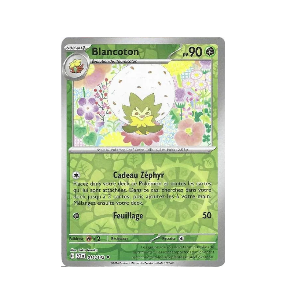 Blancoton 011/142 Reverse