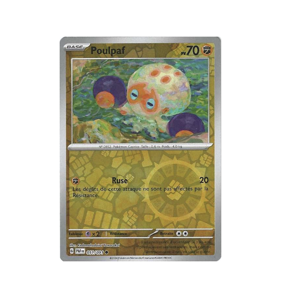 Poulpaf 051/091 Reverse