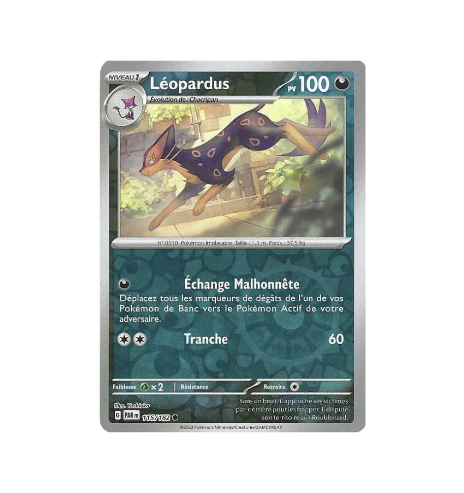 Léopardus 115/182 Reverse