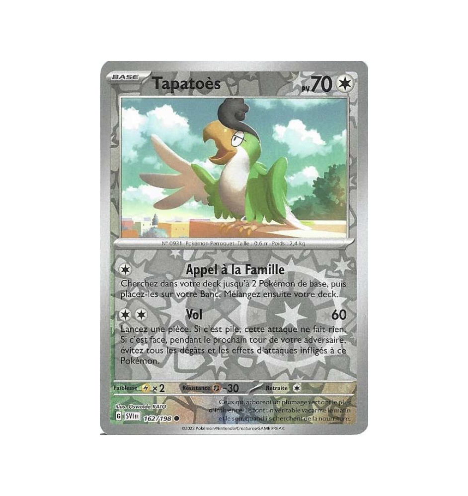 Tapatoès 162/198 Reverse