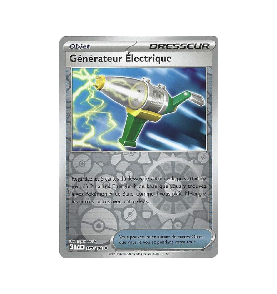 Dresseur Générateur Electrique 170/198 Reverse