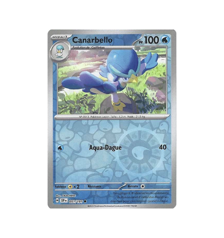 Canarbello 051/191 Reverse