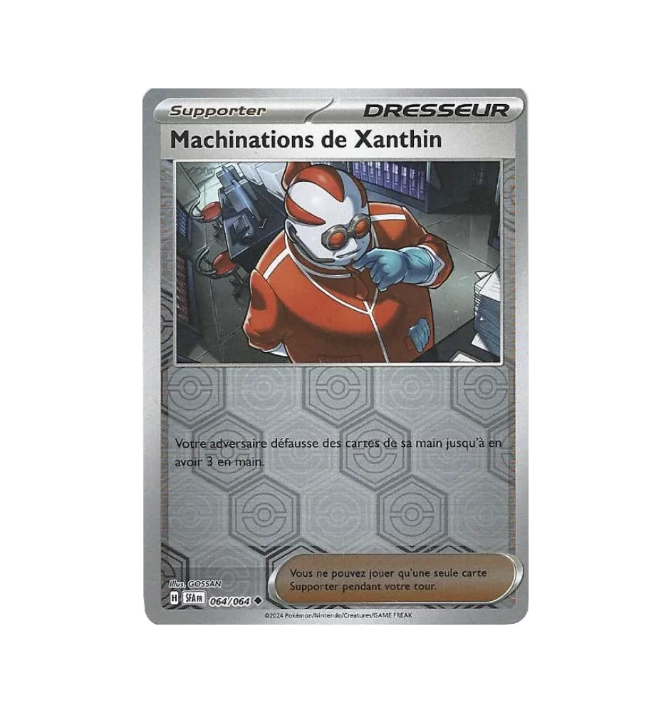 Trainer: Xanthin’s Schemes 064/064 Reverse