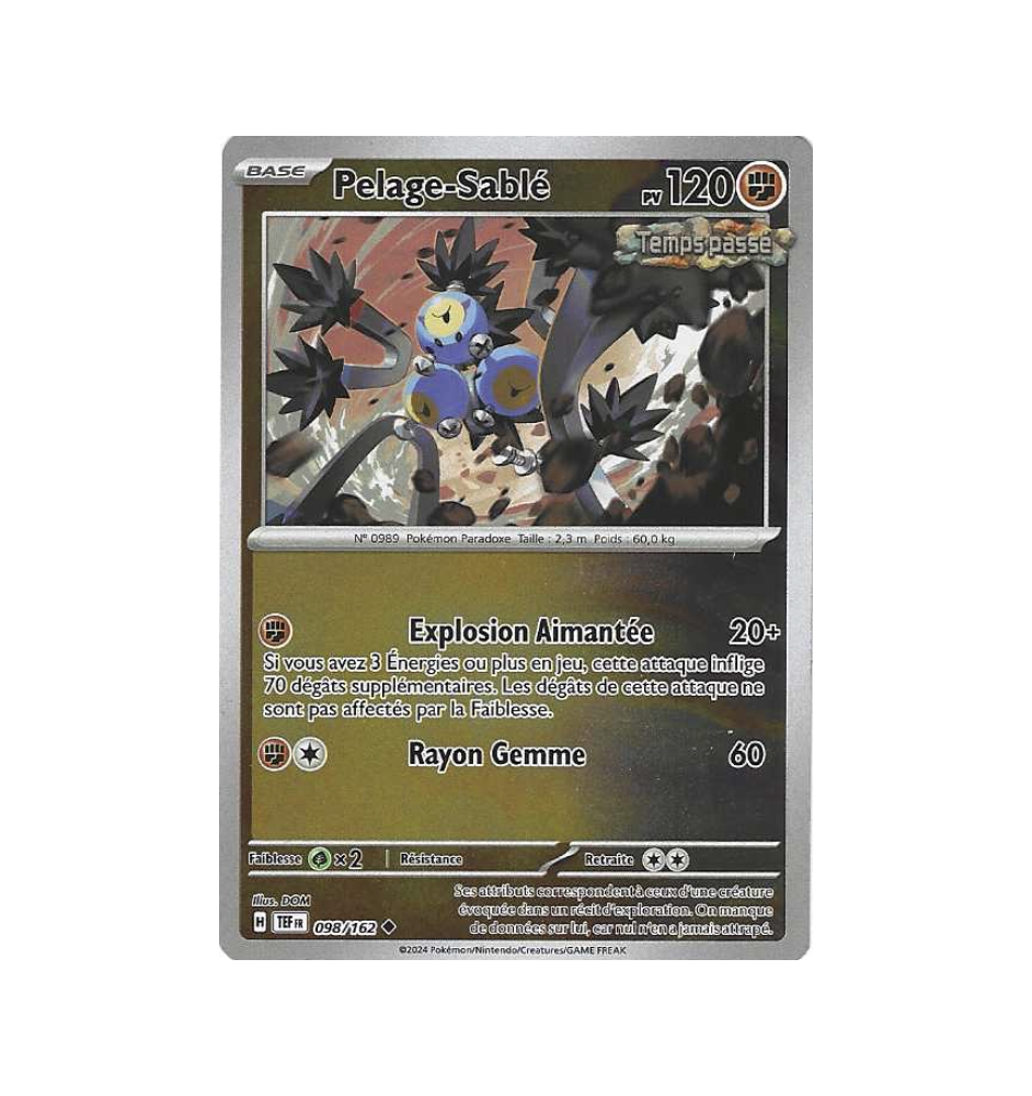 Pelage-Sablé 098/162 Reverse