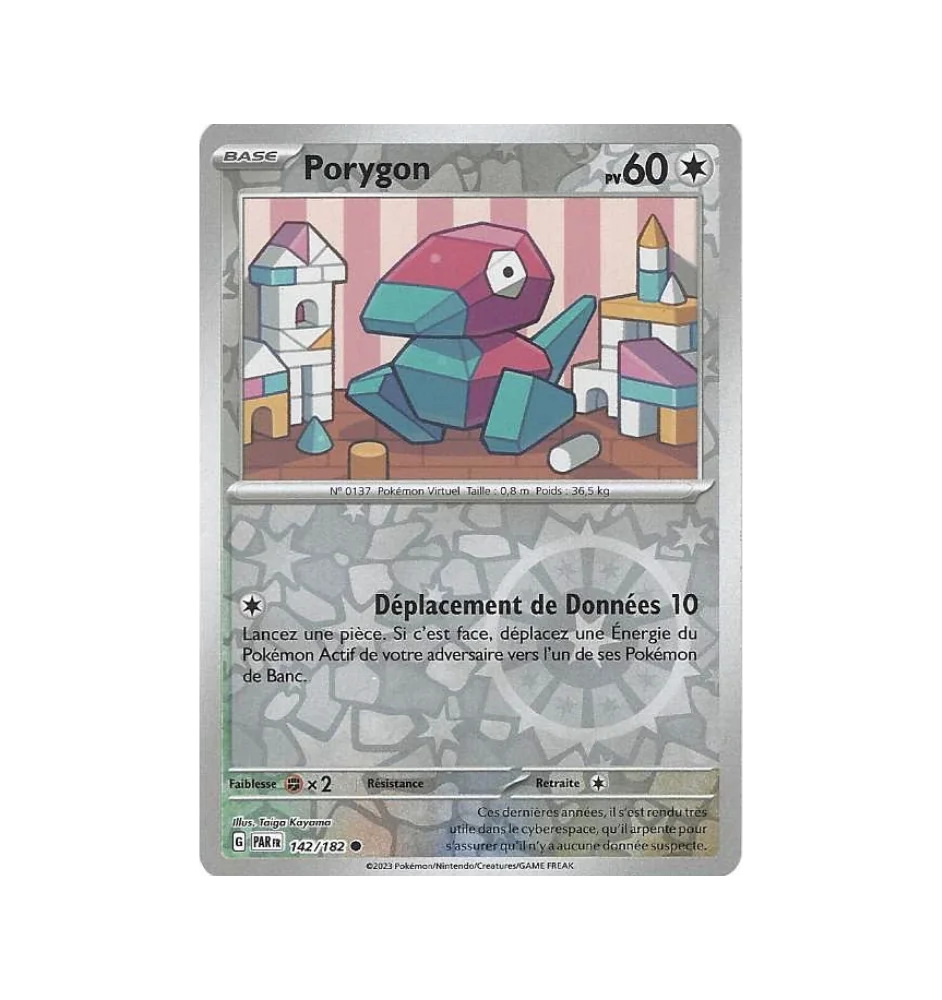 Porygon 142/182 Reverse