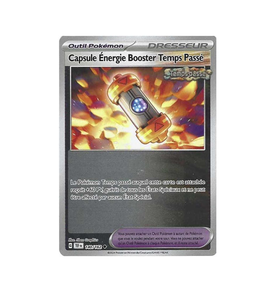 Dresseur Capsule Energie Booster Temps Passé 140/162 Reverse