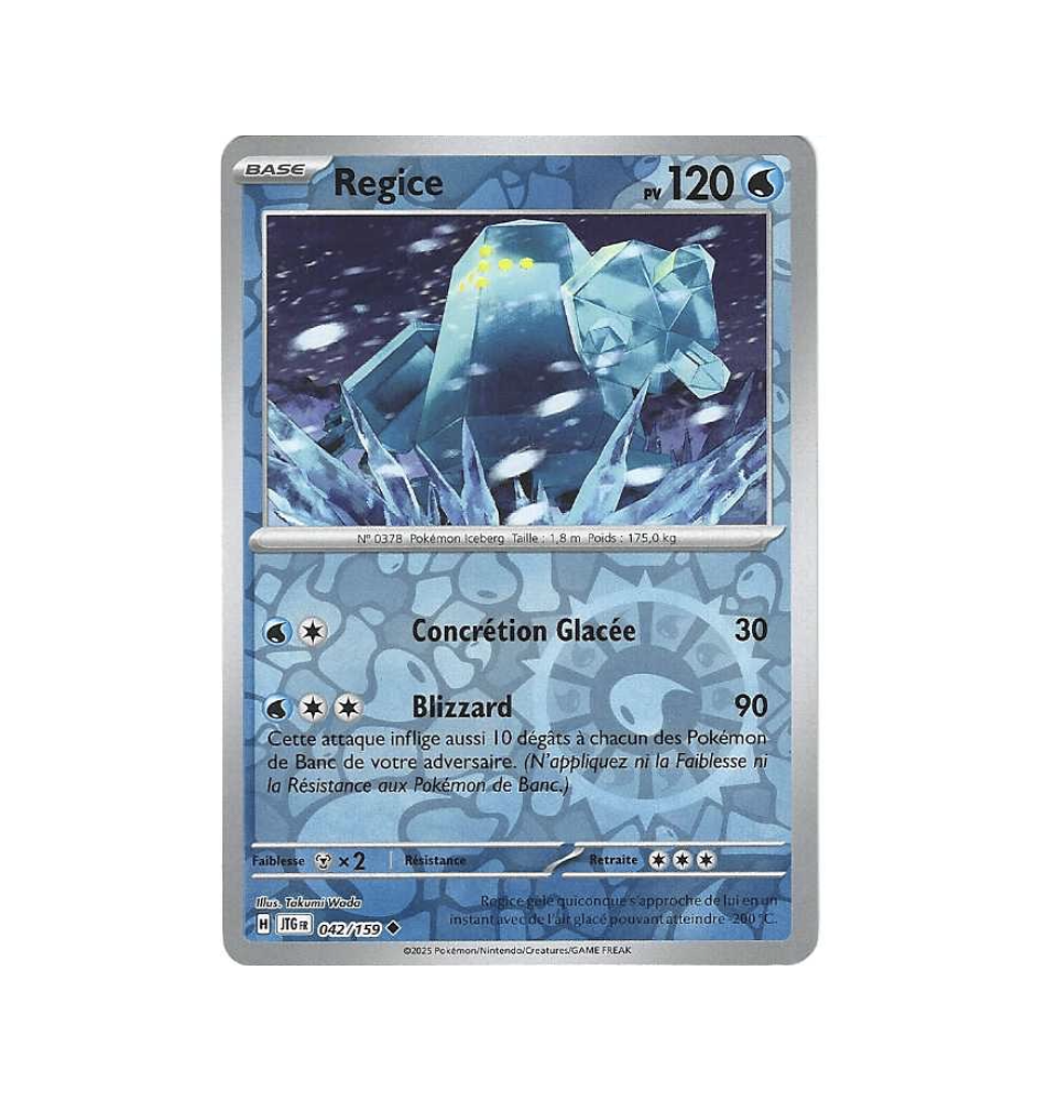 Regice 042/159 Reverse