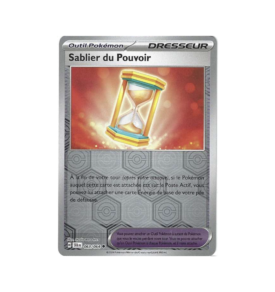 Dresseur Sablier Du Pouvoir 063/064 Reverse