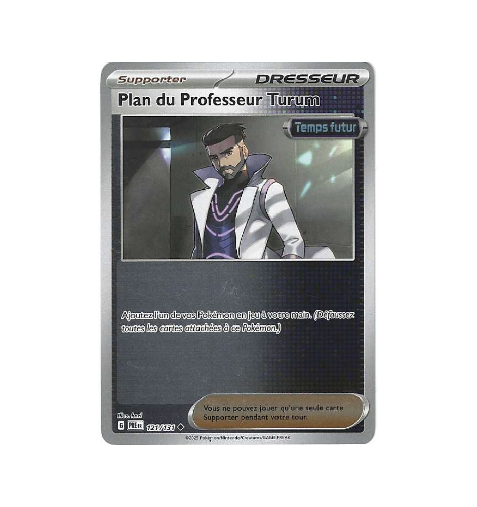 Dresseur Plan Du Professeur Turum 121/131 Reverse