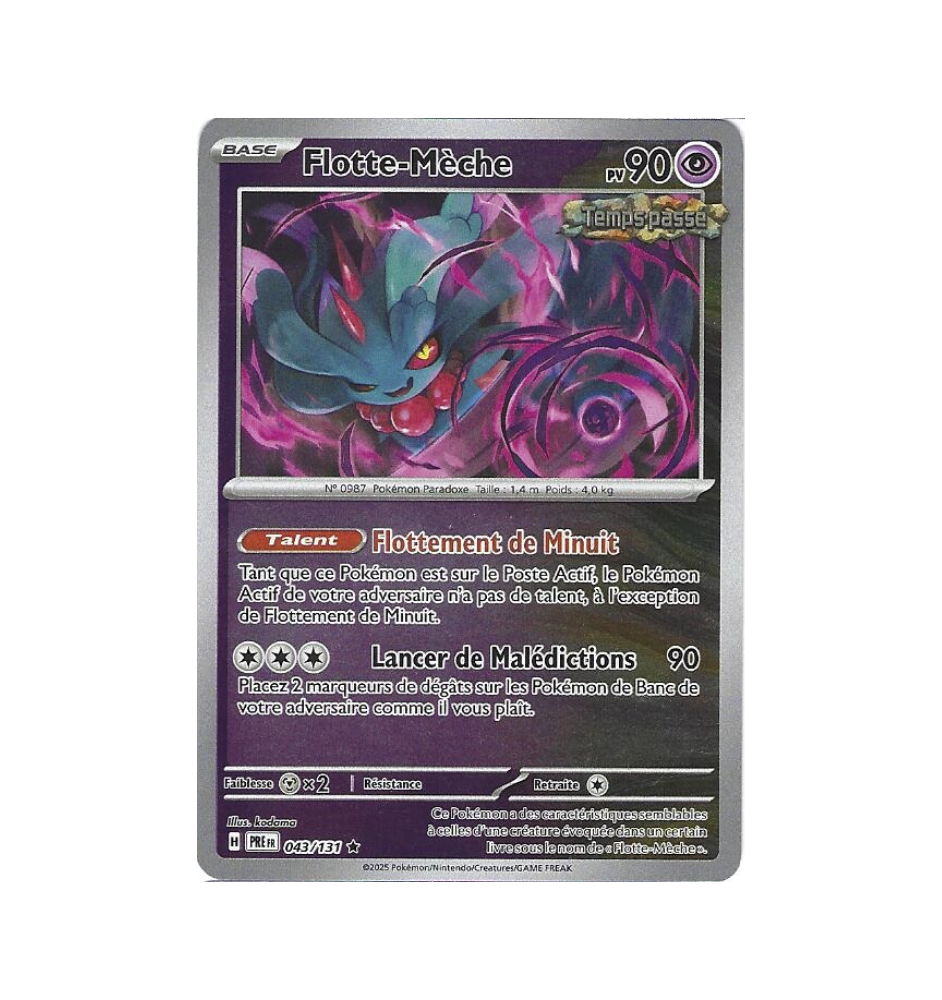 Flotte-Mèche 043/131 Reverse