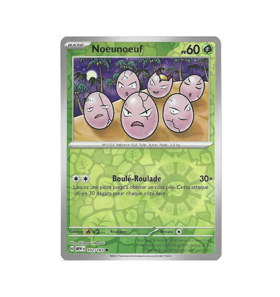 Noeunoeuf 102/165 Reverse