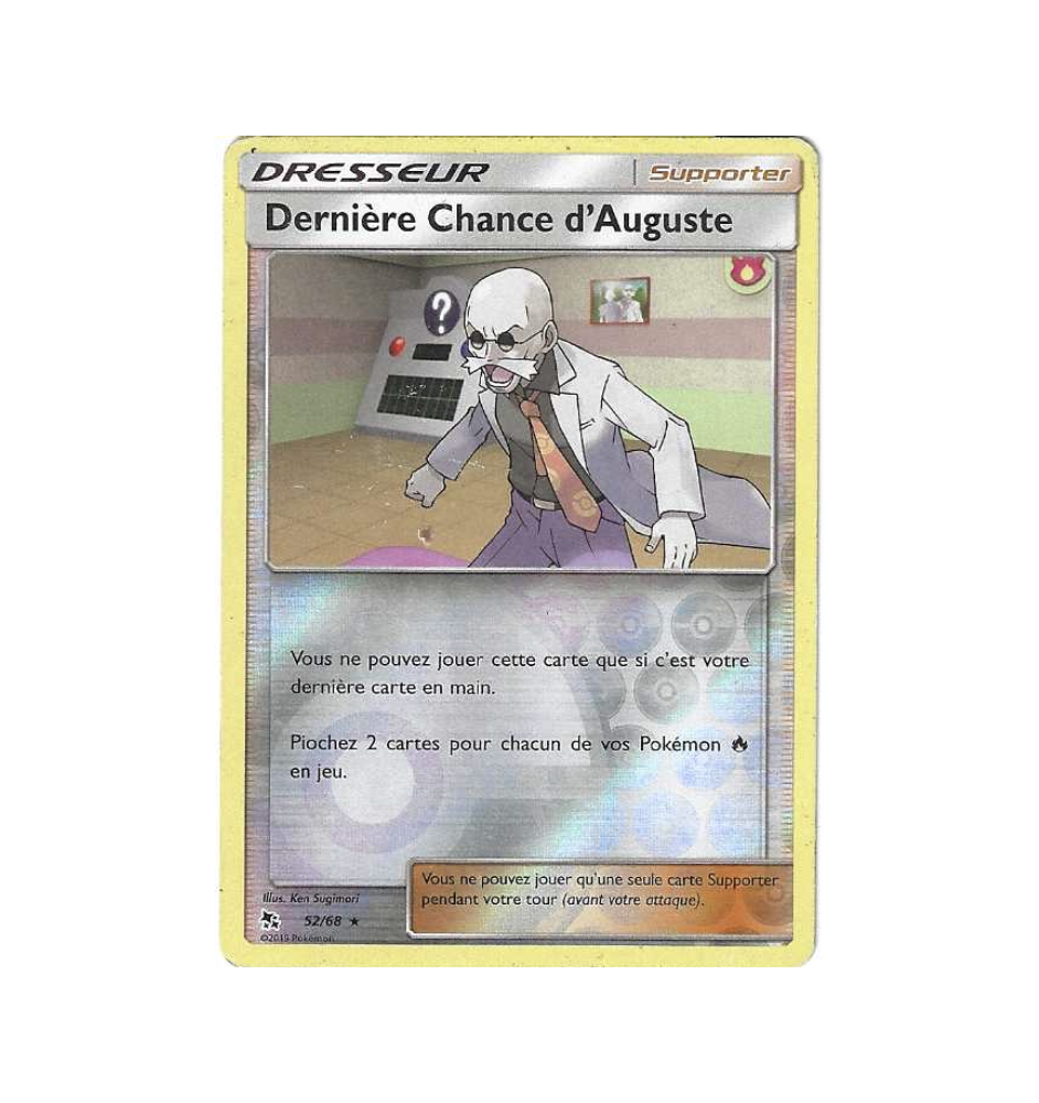 Dresseur Dernièere Chance d'Auguste 52/68 Reverse