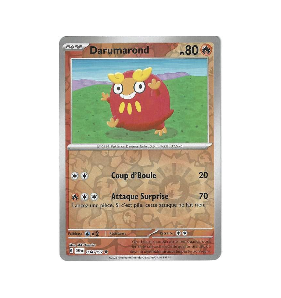 Darumarond 034/197 Reverse