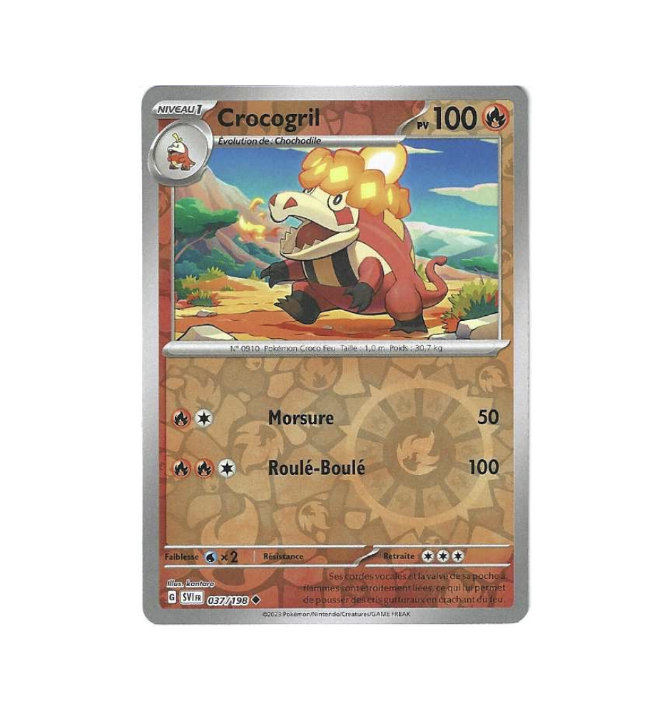 Crocogril 037/198 Reverse