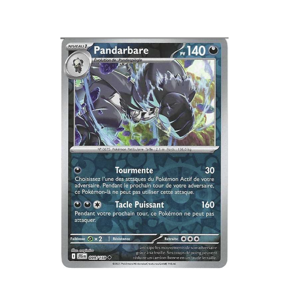 Pandarbare 099/159 Reverse