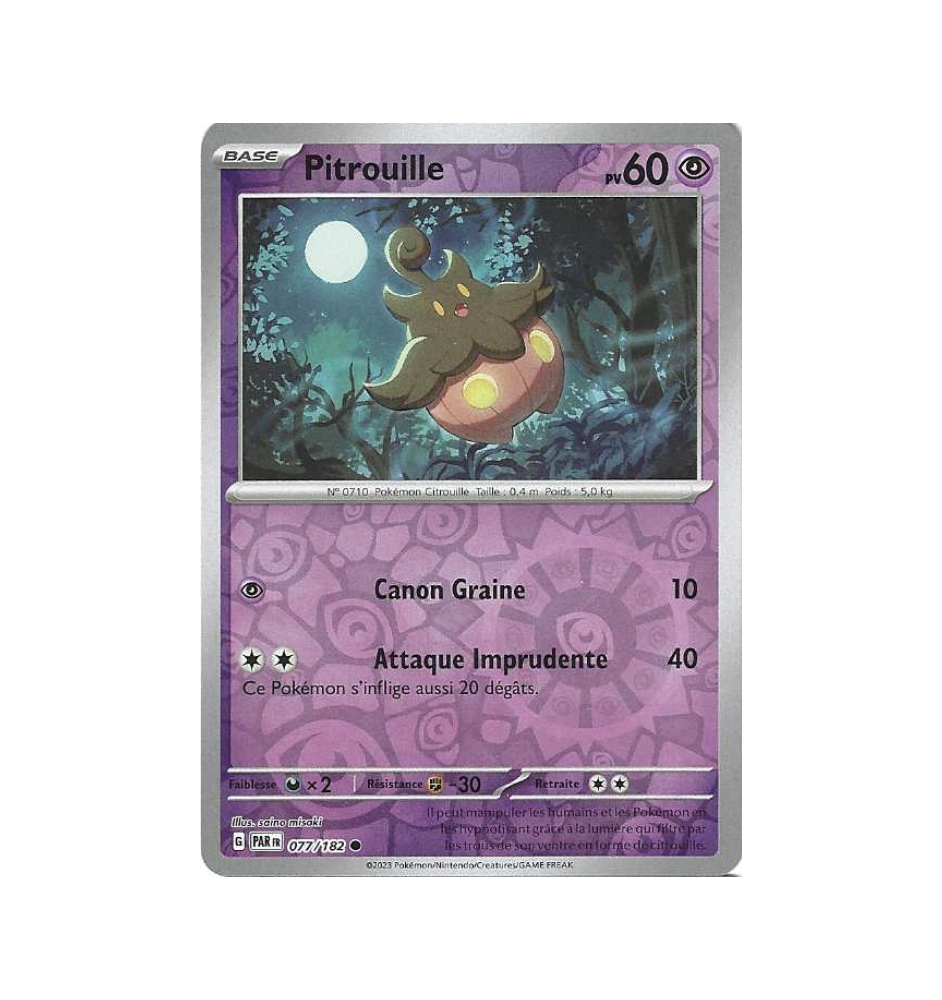 Pitrouille 077/182 Reverse