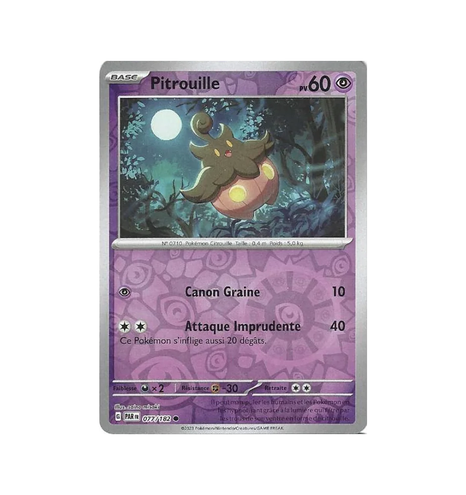 Pitrouille 077/182 Reverse