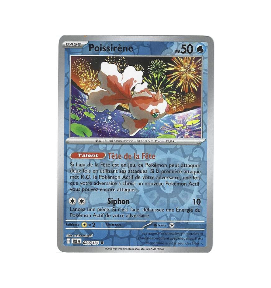 Poissirène 020/131 Reverse